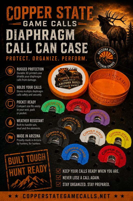 Diaphragm Call Can Case
